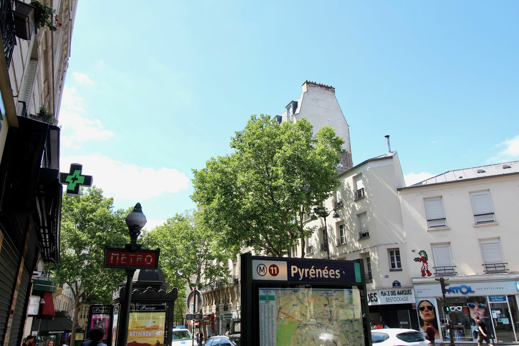 Hotel Des Pyrenees Paris Dış mekan fotoğraf